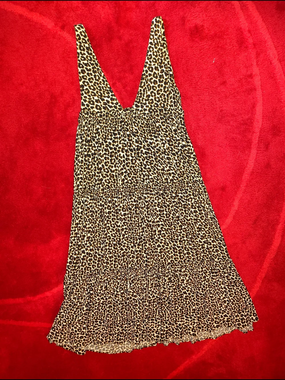 ASOS Leopard Print Midi Dress Sz 0